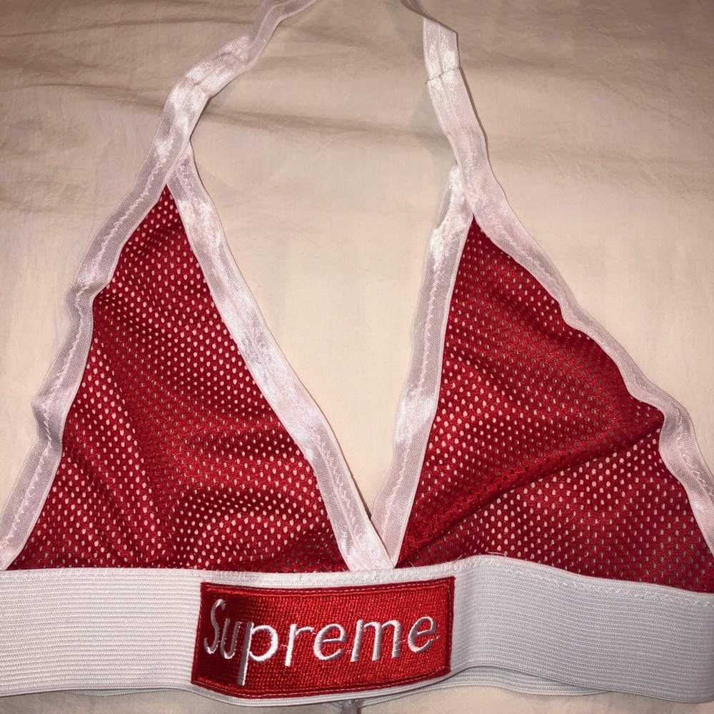Supreme mesh bralet
